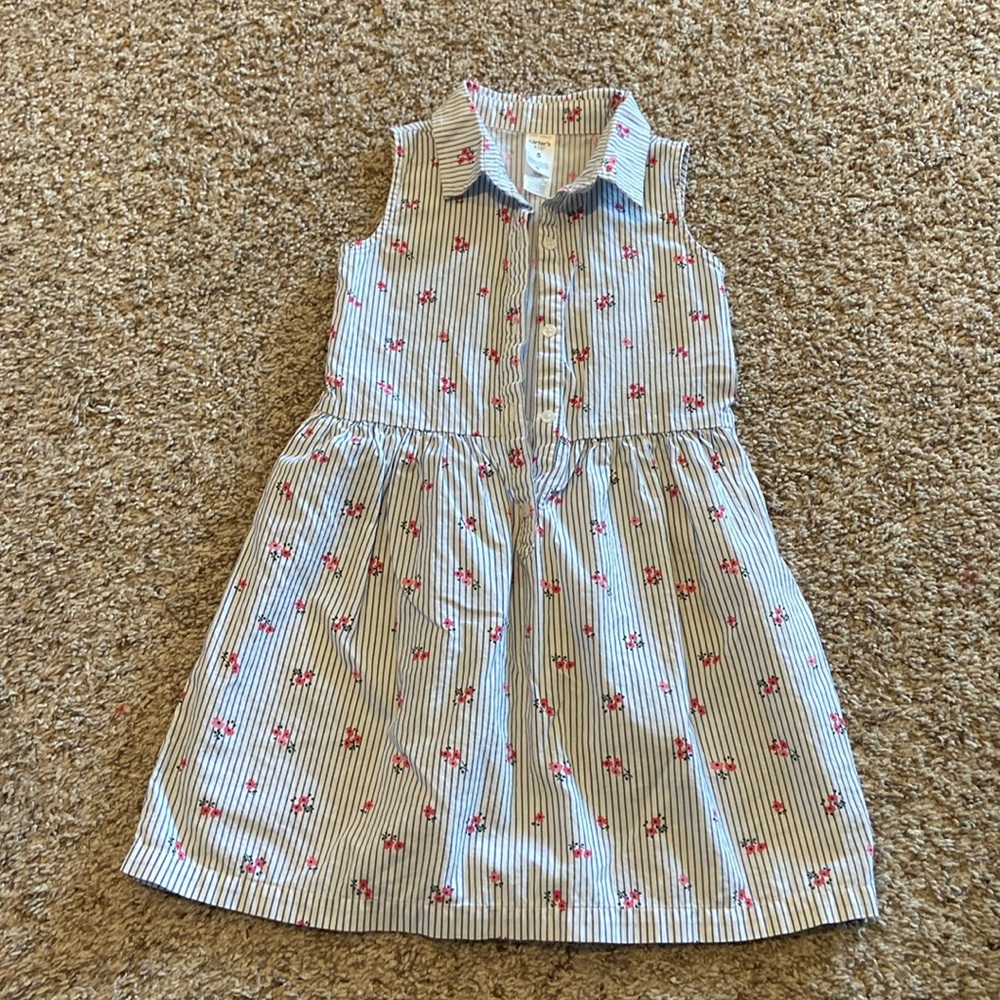 Carter’s girls size 5 floral dress